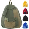 Backpack Large Capacity Laptop Backpacks Clashing Colours Men And Women Canvas Bagpack Multi-Compartment For Camping/Trekking Schoolbag