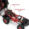 Electric/RC Car Wltoys 2428 1 24 Mini RC Car 2.4G With LED Lights 4WD Off-Road Electric Crawler Vehicle Remote Control Truck Toy for Children T240422