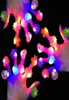 LED Light Up Rings Glow Party Favors Flinching Kids Prix Box Toys Birthday Classroom Récompenses Pâques Supports de trésors à thème 3069895