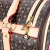 럭셔리 애완 동물 캐리어 강아지 작은 개 지갑 고양이 밸런스 슬링 가방 방수 프리미엄 PU 가죽 야외 여행용 핸드