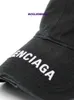 Новая мода спортивные бейсболки хип -хоп лица Brapback Golf Caps Blnciaga 23FW9 Мужской логотип Старая бейсбольная шляпа 7451324