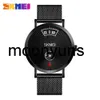 Skmei Watch 2022New Skmei Simple Men Quartz Watch Fashion Montre Monde Business Style 3BAR ACIER INOXEUX INTÉRIEUR 3BAR