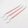 Têtes à double têtes dentiste de dents propres choisissez l'outil dentaire produit hygiène explorateur sonde crochet bouche miroir pour les dents de soins bucco-dentaires propres