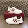 Designer ballys Men Casual Shoes Lace-up Dress Shoes Leather Sneakers High quality Fashion Low Top Trainers with box Size 38-45