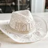 Boinas Mujer de alta calidad Hats Spring Summer Summer Hollow White Cowboy Vaquil