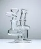 5 pouces Mini Glass Bong Percolateur Diffuset Pipe de pipe à eau de qualité supérieure Bubbleur de nargule 14 mm Bol fumé mâle