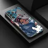 Téléphone portable Brochers Japonais Anime Demon Slayer pour Samsung A04 A11 A12 A13 A14 A41 A51 A71 A81 A91 Lite 4G 5G Case de téléphone translucide givré Y240423