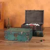 Bins retro opbergdoos sieraden houten lock vangst organisatoren vintage geschenken container container sundries organisator opbergdozen