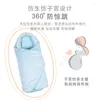 Couvertures 0-12m Born Baby Cotton Couverture Smouddle Toddler Sac de couchage Sleet Sleet Little Poustre Enveloppe Head Protect Wrap