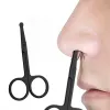 Trimmer neushaarschaar Mini roestvrijstalen ronde kop schoonheid trimmer neushaar trimmer draagbare ergonomie neushaarsnijder