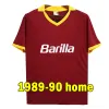 Retro Totti Soccer Jerseys 1989 1990 1991 92 94 95 96 97 98 99 Batistuta de Rossi 2000 01 02 Men Uniforms 2005 06 2017 18 Camisas de futebol