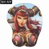 Myse Pads nadgarstka spoczywa na podkładce Myszy Myszy Alexstrasza 3D Oppai Gaming z miękkim żelowym