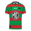 Maglie da uomo 2024nrl Melbourne Rabbit Rooster Titan Home e via Rugby inglese a maniche corte