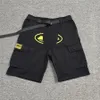 Herr shorts designer byxor amerikanska high street hipster arbet shorts sommar lös avslappnad fem minuters kinesiska byxor