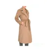Designer Coat Cashmere Coat Luxury Coat Max Maras Womens Camel Fleece Coat
