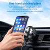 Laddare Hoco Wireless Car Charger Mount för iPhone 14 13 12 Pro Max 15W Fast Charging Air Vent Car Telefon Holder för Samsung S22 Xiaomi12
