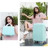 Carry-Ons 20 Inch Travel Suitcase for Female Fashion Business Luggage Box Student's Large Capacity Password Trolley Box Trunk Dropshipping