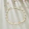 Colliers Bohemian Natural Shells Collier Summer Bijoux Belon Conch Shell Choker Sequage Collier ACCESSOIRES DE MODE POUR FEMMES FILLE GIRLE