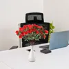 Fleurs décoratives décorations d'automne pour la simulation de chambre azalée décoration de fleurs lit panneaux horticoles muraux artificiels