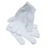 Witte nylon body reinigingsdouche handschoenen exfoliërende badhandschoen vijf vingers bad badkamer handschoenen thuisbenodigdheden gwe78183198980