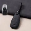 Luxury Genuine Leather Car Key Cover for Beijing Baic Senova X25 X35 X55 X65 D50 Shell Case Workmanship Like Silk