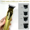 Trimmer Triming de cheveux professionnels pour hommes Barber Barber RECHARGAGE CLIPPER CORMIPE SALLESSAUX COURTURS MACHINE POUVOIR MACHE CHEARD CARRAM