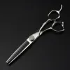 Shears Professional JP 440C Stahl 6 '' Lagerschere Edelstein Haarschere Haarschnitt Ausdünner Friseur Schneiden von Scheren Friseur Schere Schere