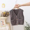 Schichten Lawadka 12m5t ärmellose gestrickte Babykleidung Weste für Mädchen Jungen Frühling Herbst Casual Jungen Mädchen Kinderkleidung Weste Coat