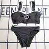 Klassieke vrouwen badmode ontwerper zwempak geprinte zomerstrand badpakken dames bikini -merk kleding