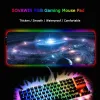 Restos XGZ Space Planet Gaming Computer Mousepad RGB Grande Mouse Pad Gamer Mouse Carpet Big Led Mause Pad PC Play TAT COM LIGADA DE BACK