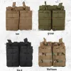 Holsters Tactical AK AR M4 AR15 Rifle Pistol Mag Pouch Hunting Shooting Airsoft Paintball Single Double Triple Magazine Pouches