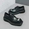 Sapatos de couro de novo masculino 2024 Designer Bussiness Shoes Sapatos de alta qualidade Sapatos formais causais para homens vestido de conforto calçados masculinos