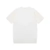 Hög version Nytt trendigt varumärke P Familj Stickad Kort ärm Pure Cotton Par Loose T Shirt Top Round Neck For Men and Women