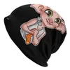 Berets Hexen- und Zaubereischule Magische Schädel Beanies Caps Hip Hop Winter Warm Strick Hüte Hexenzauberer Film Cosplay Bonnet