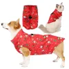 Vestes Christmas Cat Vêtements de chien hiver chaud coton animal de compagnie veste chiot veste de vêtements de chien imperméable