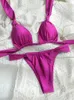 Tiedown bikini voor dames driehoek badkleding badkleding badpak