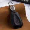 Couvercle clé de voiture en cuir pour Chevrolet Chevy Malibu Camaro Cruze Traverse sonic Volt Bolt Equinox Shell Case
