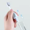 ヘッドトラベルポータブル歯ブラシ歯磨き粉会統合ストレージボックス歯ブラシの旅行コンテナ