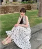 Robes décontractées papillon amour robe de vacances en fleurs 2024 Spring industrie lourde de printemps chinoise stéréoscopique chinoise