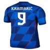 24 25 Euro Cup Kroatië voetballen Jerseys Modric 2024 2025 Brekalo Perisic voetbalshirt Brozovic Rebic Jersey Fans Player National Team Home 3204