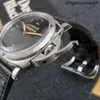 Relógios de designer de ponta para a série Peneraa Precision Steel Mechanical Mass Watch Pam00372 original 1: 1 com logotipo e caixa reais