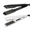 hair tools dual voltage PTC fast heating Hair volumizing and curling iron 2 in 1 straightener curler 240418