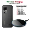 Chargers 15W Caricatore wireless Qi veloce per Ulefone Power Armor 18 18T 19 19T 13 14 Pro Max Armor 10 11 11t 12 17 Pro Wireless Ricarica Pad di ricarica