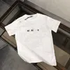 デザイナーメンズファッションTシャツ有名なブランド男性服ブラックホワイトティーコットンラウンドネック半袖カジュアルヒップホップストリートウェア