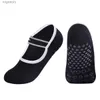 Men's Socks Anti Alde silicone yoga socks women bare back breathable bandage Pilates professional flooring fitness gymnastics dance sports yq240423