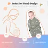 Ensembles 3 pcs Set New-Born Swaddle Wrap Cotton Baby Swadddling Sorme Sorme Enveloppe Enveloppe Sleep Sack Lisque pendant 06 mois