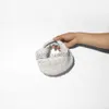 Cüzdanlar Venetas Akşam Çantaları Jodie Tasarımcı Çanta Dokuma Kız Botteag Küçük Düğümlü Deri Bulut Çanta Mini Tesci Şeker Jodiler 16cm XXJE