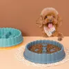 Voeding Pet Dog Bowl Hond langzaam voeder