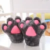 Festivo Favore Festivo Cartoon Cartoon Bear Paw Guves Velvet Inverno Animali soffici Claw Glove Halloween Costume Guanti Giovani Donne Donne Childrens Mittens Lt943