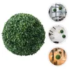 Декоративные цветы имитируют Milano Ball Artificial Traven Topeary Green Moss Faux Simulation Outdoor
